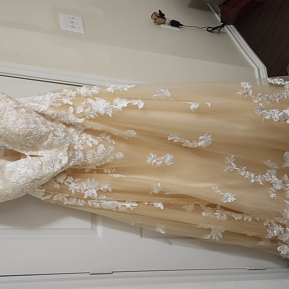 Wedding dress, plus size, custom made - Picture 6 of 7